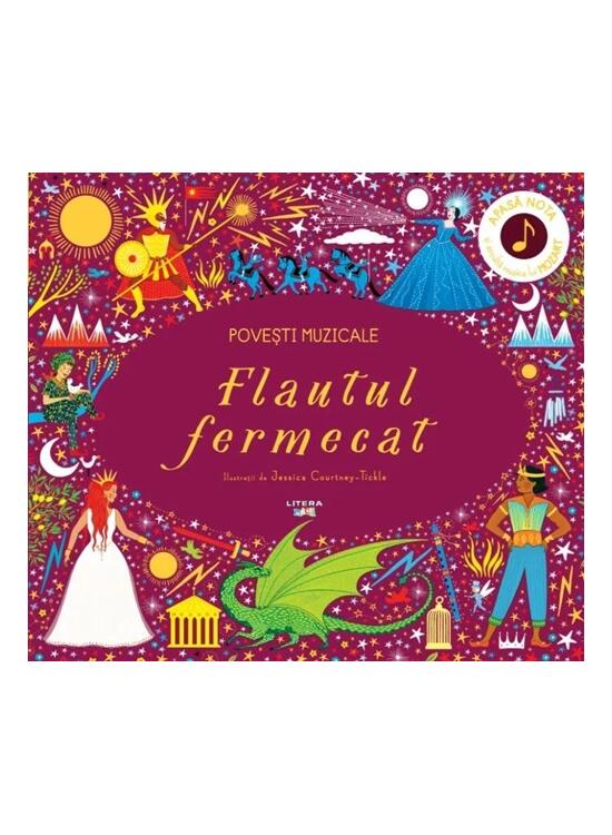 Copertă produs Povești muzicale. Flautul fermecat. Carte cu sunete - gallery big 1