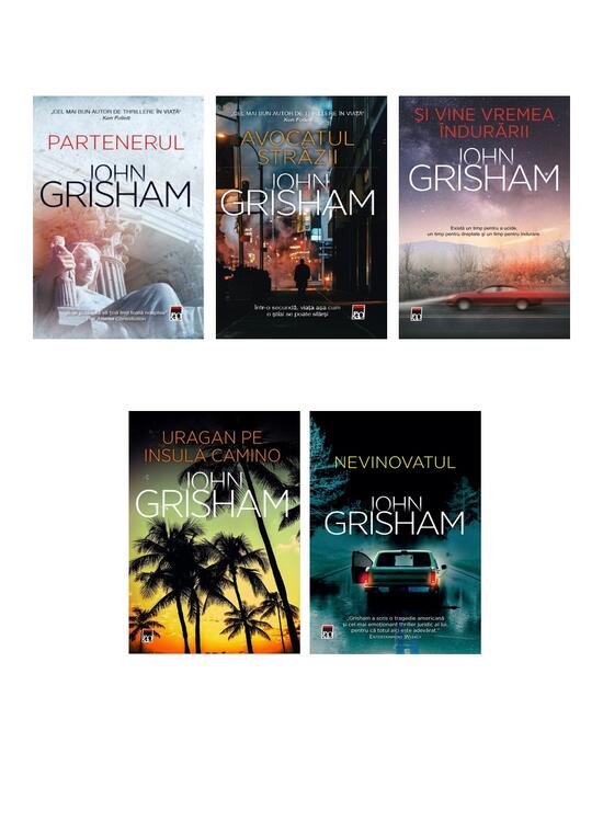 Copertă produs Pachet autor John Grisham - gallery big 6