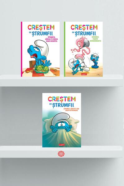 Pachet Seria Creștem cu ștrumfii - Hardcover - Thierry Culliford, Falzar Culliford - Grafic Art