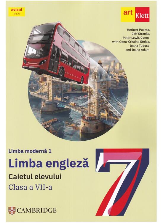 Copertă produs Limba modernă 1. Engleză. Caietul elevului. Clasa a VII-a. THINK. WORKBOOK - gallery big 1