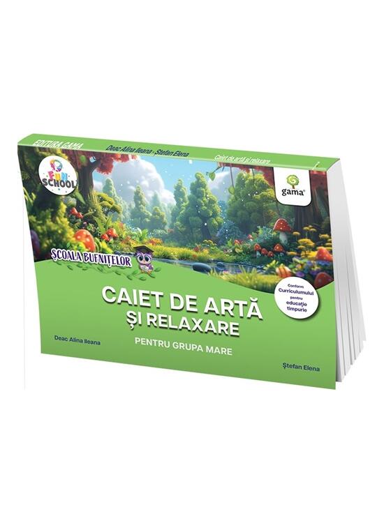 Copertă produs Caiet de artă și relaxare pentru grupa mare - gallery big 1