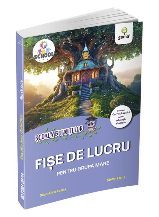 Copertă produs Fișe de lucru pentru grupa mare - gallery big 1