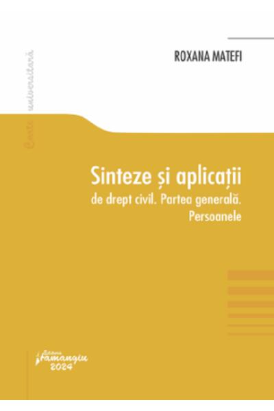Sinteze și aplicații de drept civil