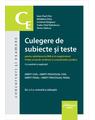 Copertă produs Culegere de subiecte și teste pentru admiterea la INM și &icirc;n magistratură - thumb 1