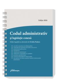 Copertă produs Codul administrativ și legislație conexă – spiralat