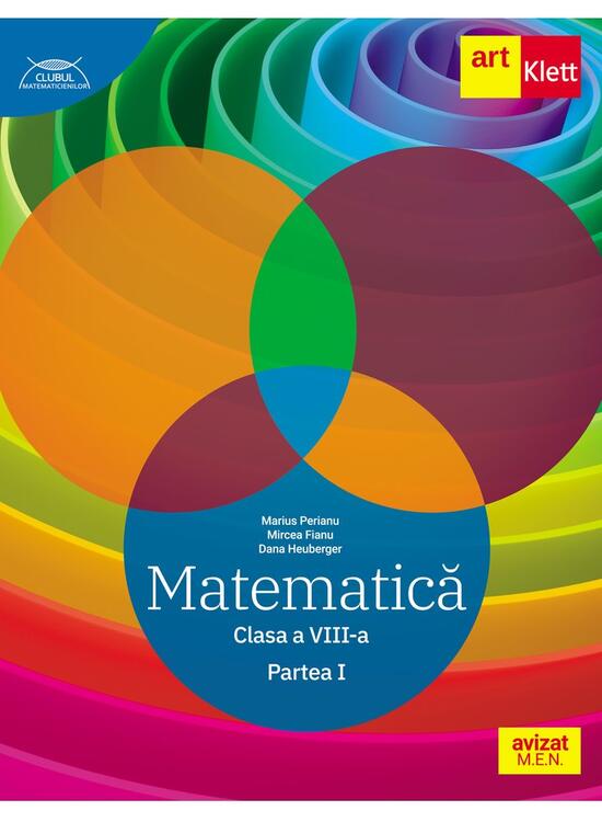 Copertă produs Matematică. Clasa a VIII-a. Semestrul 1 - Traseul albastru. Clubul Matematicienilor - gallery big 1