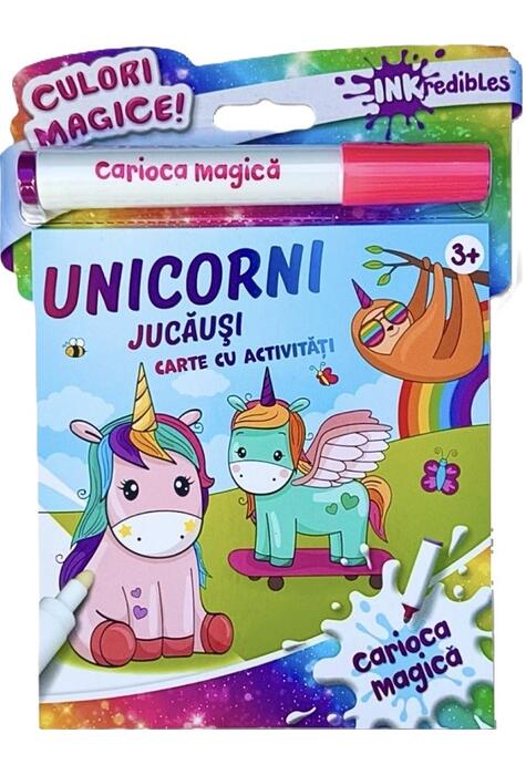 Copertă produs Unicorni jucăuși: carioca magică