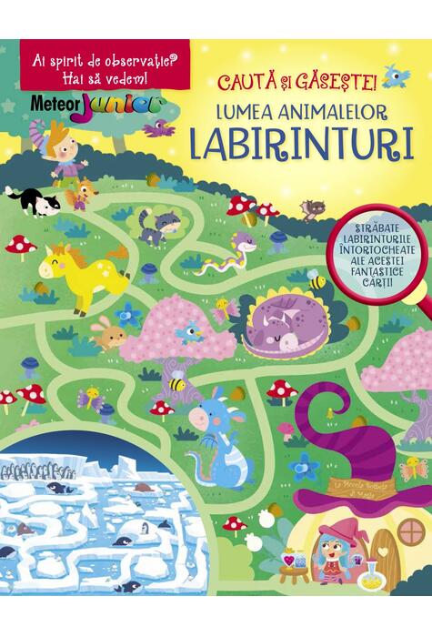 Copertă produs Labirinturi. Lumea animalelor