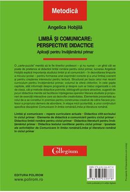 Copertă produs Limbă şi comunicare: perspective didactice