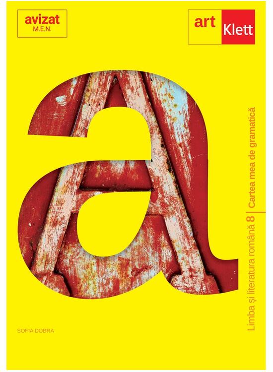 Copertă produs Cartea mea de gramatică. Clasa a VIII-a. Limba și literatura rom&acirc;nă - gallery big 1