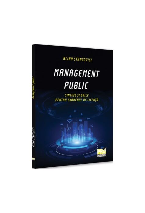 Copertă produs Management public