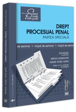 Copertă produs Drept procesual penal. Partea specială. Mapă de seminar