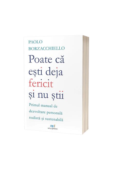 Copertă produs Poate că ești deja fericit și nu știi