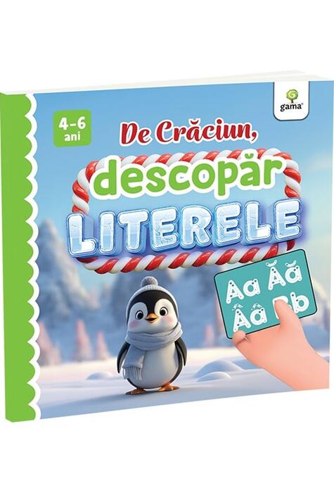 Copertă produs De Crăciun, descopăr literele