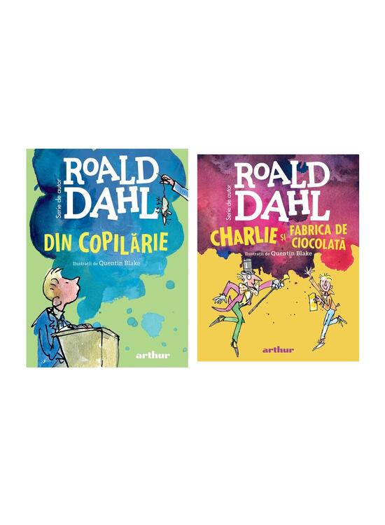 Copertă produs Pachet Charlie şi fabrica de ciocolată și Din copilărie - gallery big 4
