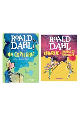 Copertă produs Pachet Charlie şi fabrica de ciocolată și Din copilărie