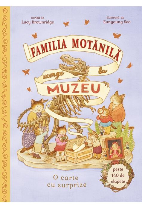 Copertă produs Familia Motănilă merge la muzeu
