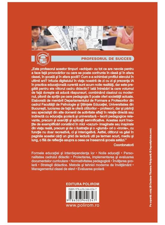 Copertă produs Manual de pedagogie pentru profesori - gallery big 2