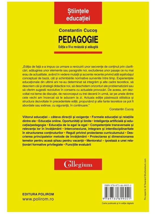 Copertă produs Pedagogie - gallery big 2