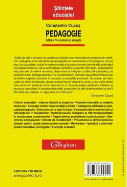 Copertă produs Pedagogie