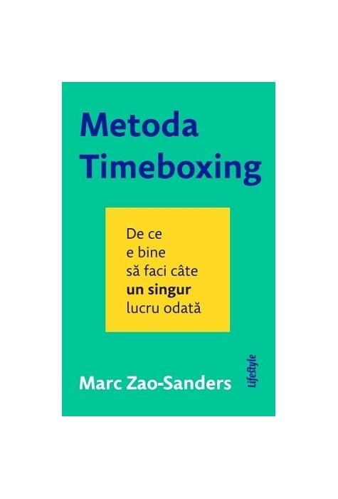 Copertă produs Metoda Timeboxing
