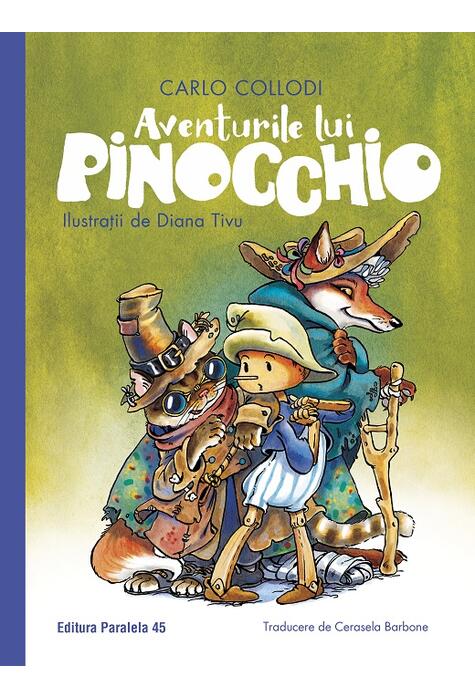 Copertă produs Aventurile lui Pinocchio