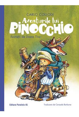 Copertă produs Aventurile lui Pinocchio