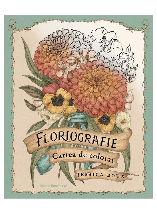 Copertă produs Floriografie. Cartea de colorat - gallery big 1