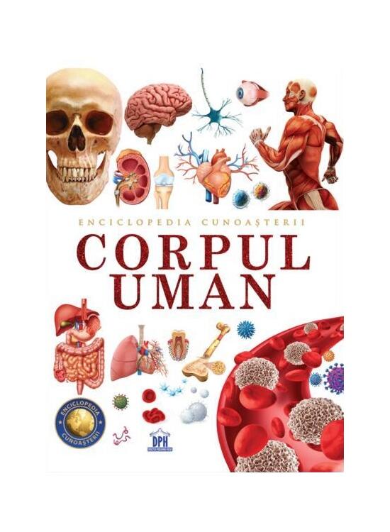 Copertă produs Enciclopedia cunoașterii. Corpul uman - gallery big 1