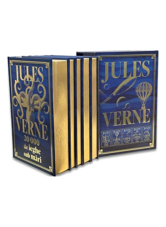 Copertă produs Pachet Jules Verne (5 cărți) - gallery big 1