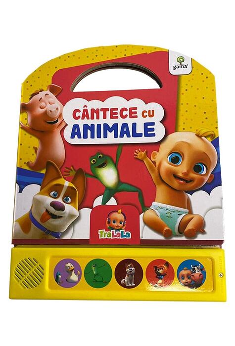 Copertă produs C&acirc;ntece cu animale