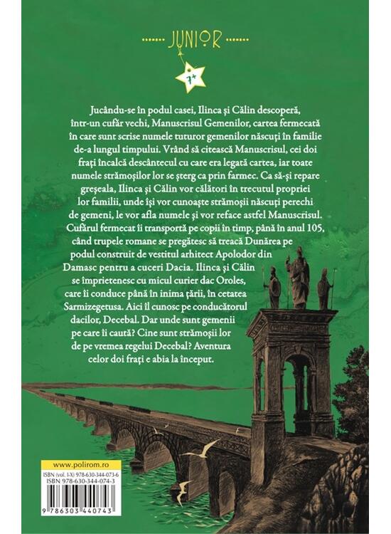 Copertă produs Istoria povestită copiilor. Decebal și un solomonar misterios (Vol. 1) - gallery big 2