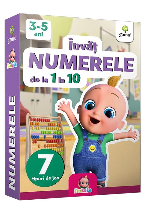 Copertă produs &Icirc;nvăț numerele de la 1 la 10