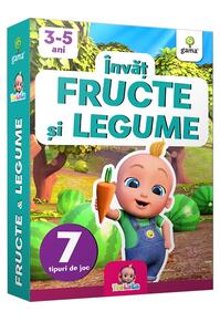 Copertă produs &Icirc;nvăț fructe și legume