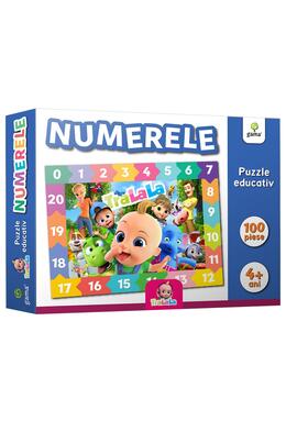 Copertă produs Numerele. Puzzle educativ 100 de piese