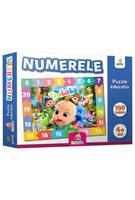 Numerele. Puzzle educativ 100 de piese