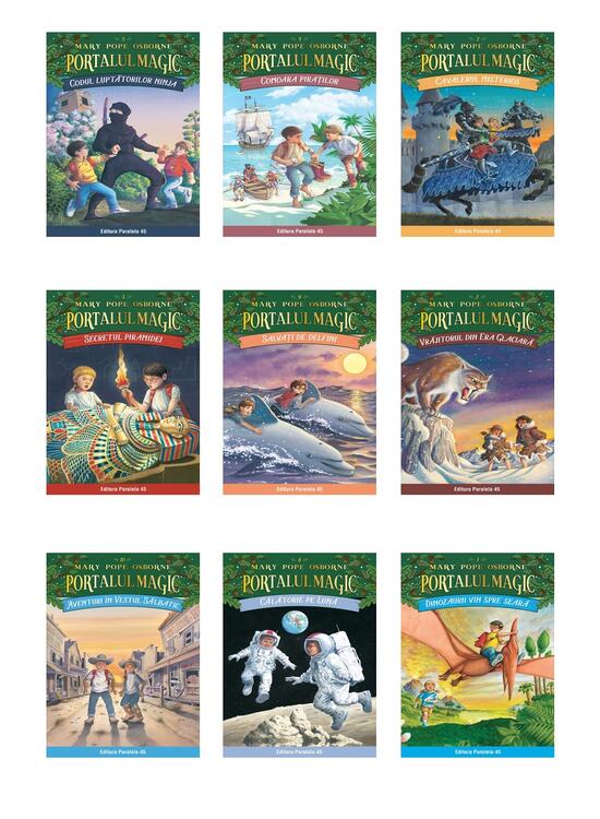 Pachet Portalul magic I - Mary Pope Osborne - Cartepedia