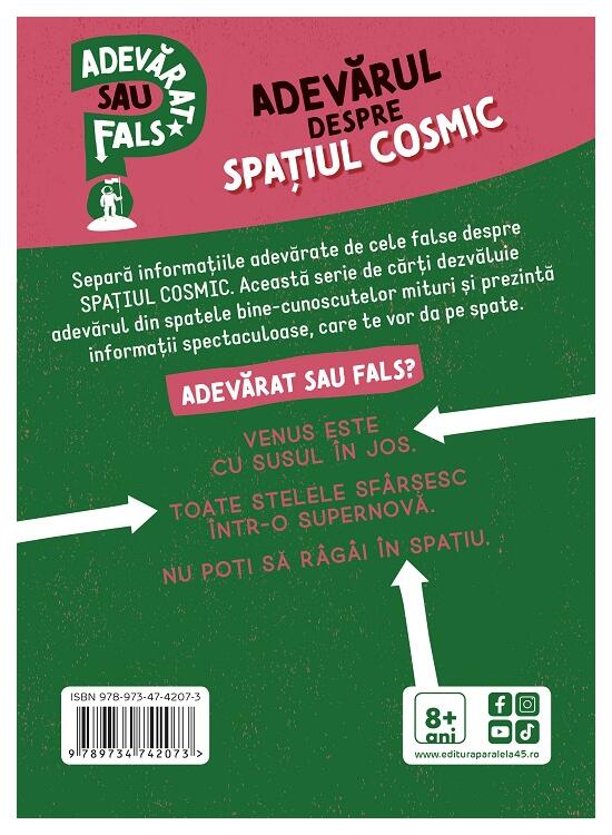 Copertă produs Adevarat sau fals. Adevărul despre spațiul cosmic - gallery big 2