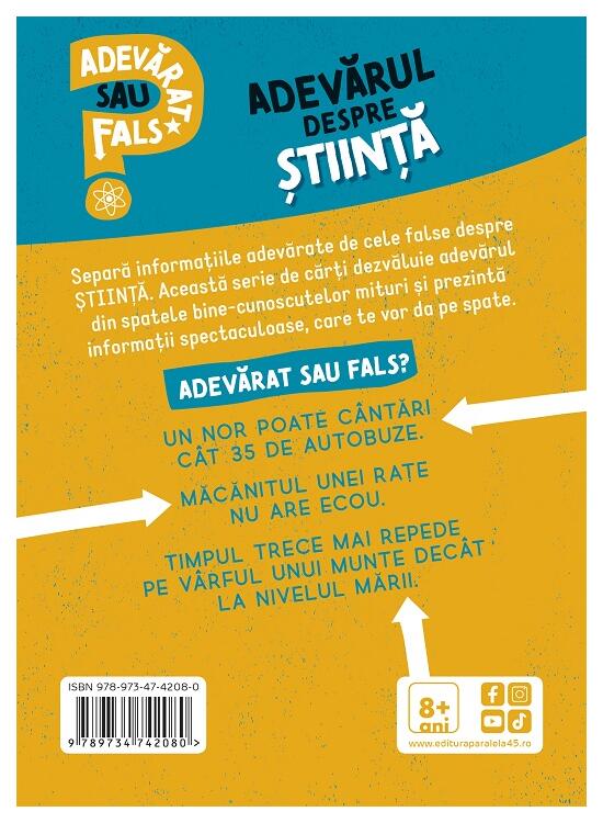 Copertă produs Adevarat sau fals. Adevărul despre știință - gallery big 2