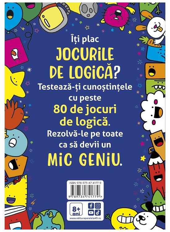 Copertă produs Micile genii: Jocuri de logică - gallery big 2