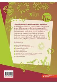 Copertă produs Ghidul profesorului. Elemente-cheie și strategii. Limba și literatura română. Clasa a VII-a