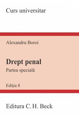 Copertă produs Drept penal. Partea Specială. Ediția 8