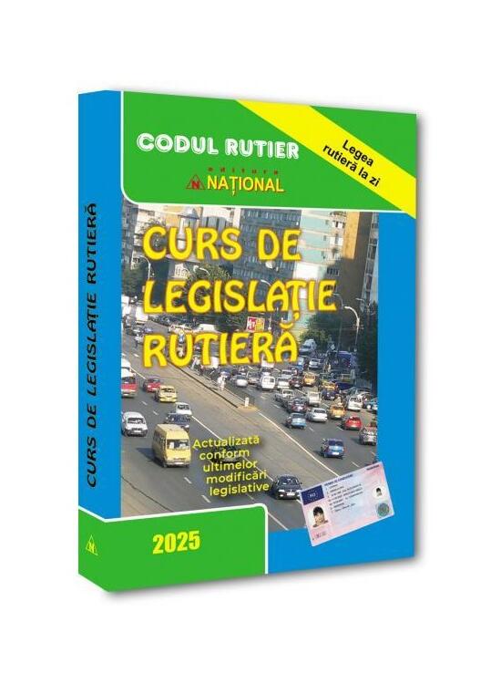 Copertă produs Curs de legislaţie rutieră 2025 - gallery big 1
