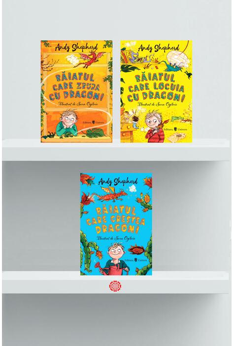 Copertă produs Pachet Băiatul care creștea dragoni