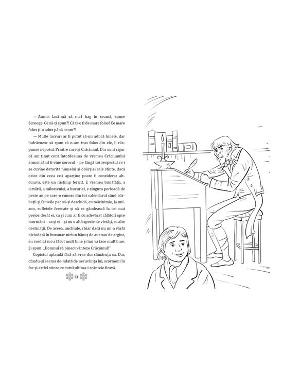 Copertă produs Poveste de Crăciun - cu folio și canturi ilustrate - gallery big 3