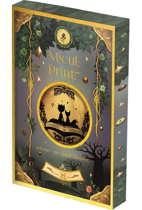 Copertă produs Micul prinț - cu folio și canturi ilustrate