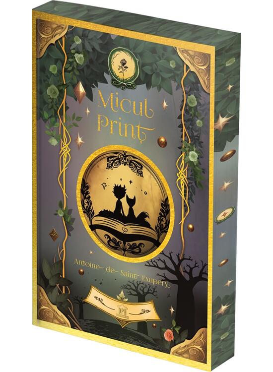 Copertă produs Micul prinț - cu folio și canturi ilustrate - gallery big 1