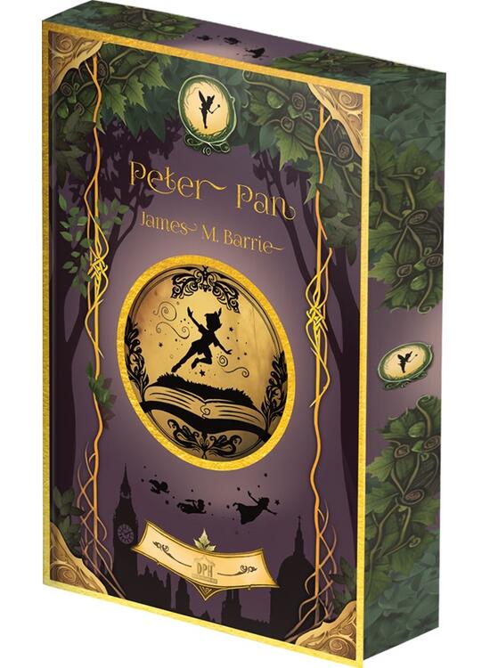 Copertă produs Peter Pan - cu folio și canturi ilustrate - gallery big 1