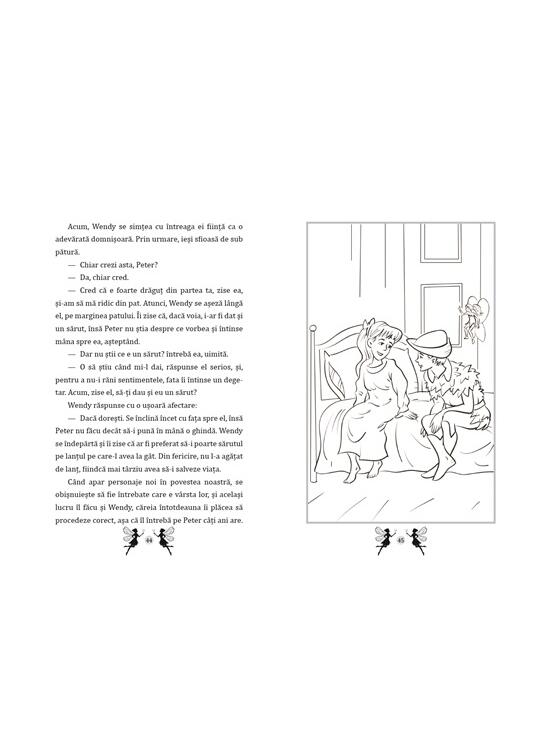 Copertă produs Peter Pan - cu folio și canturi ilustrate - gallery big 4