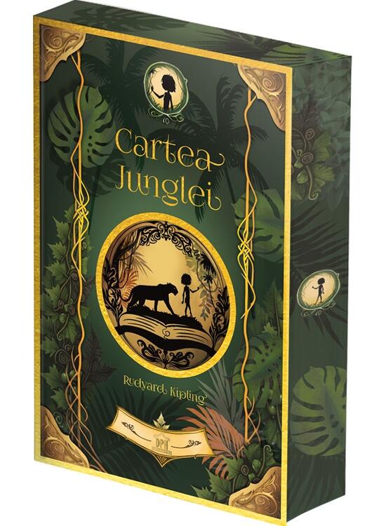 Copertă produs Cartea Junglei - cu folio și canturi ilustrate - gallery big 1